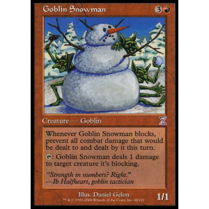 Goblin Snowman